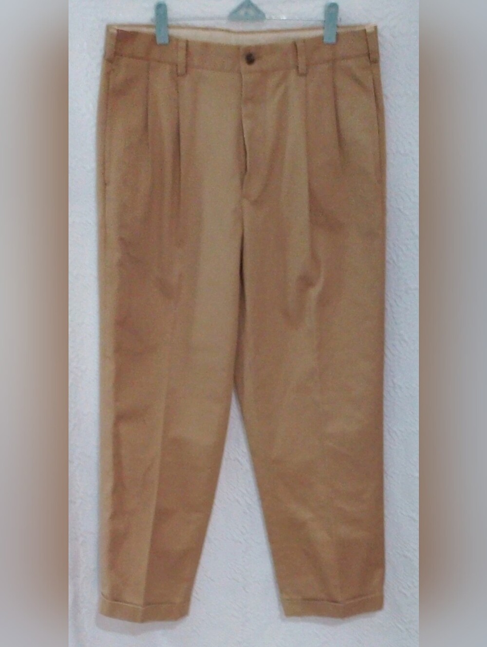 Brooks Brothers Old Money Pleated Elliot Chino Pants 34x30